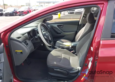 2016 Hyundai Elantra Se из США, поврежденный, VIN 5NPDH4AE7GH700185